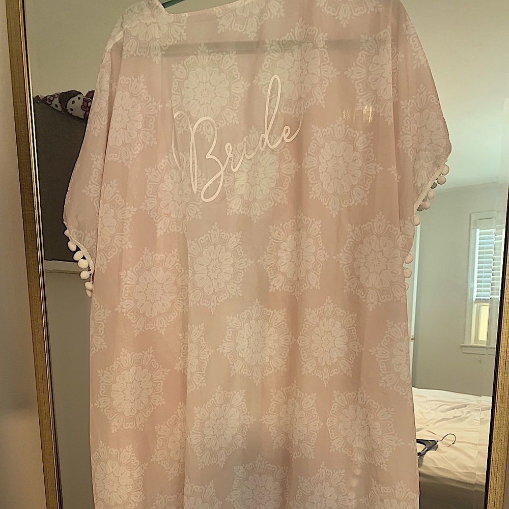 BRIDE light pink see through coverup